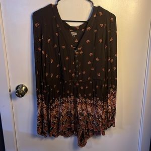 PacSun long sleeve romper